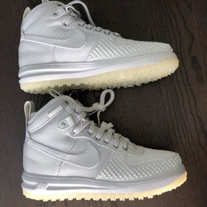 Nike Lunar Force 1 Duckboot White Mens7.5 Womens 9